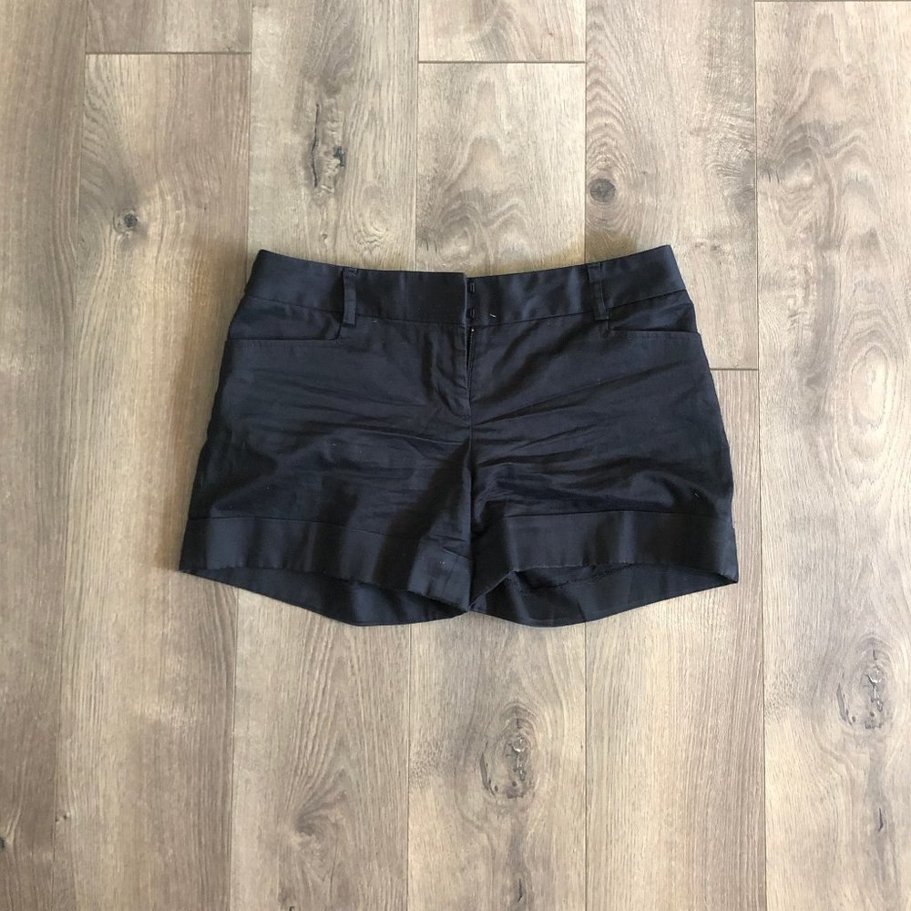 Express Design Studio Black Editor Shorts Size 2